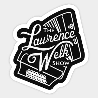 The Lawrence Welk Show Accordion Sticker